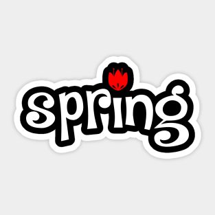 Spring Tulip Sticker